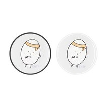 [공방상상] MBTI계란이 원형스마트톡(블랙바디) + 원형스마트톡(화이트바디) / 2종세트, 02 논쟁마니아 ENTP