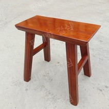 고재스툴 화분스툴 레트로 고재벤치 우드 느릅나무, 호두색 높이12인치