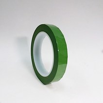 덕성 녹색 실리콘테이프 폭 10mm - 300mm 선택가능 고온 마스킹 내열, 50mm