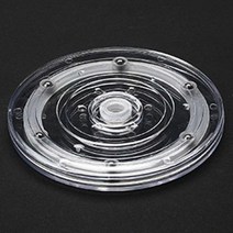 민트딜 F9021 아트사인 회전원판 진열대 140x12 mm 투명소형, POM 본상품선택