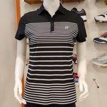 루이까스텔 23년 SS신상 여성 봄여름 변형 넥라인 반팔 카라 티셔츠