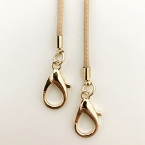 피치랩 분실방지 마스크목걸이 스트랩 줄 끈 걸이 고리 가죽 체인 진주 유아 아동 성인