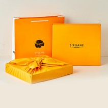 [설날선물] 시루아네 떡 담음 종합세트 60g*40개 (보자기 쇼핑백포함), 1박스, 60g
