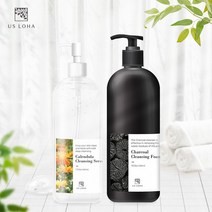 대용량 카렌듈라 클렌징세럼 & 참숯 클렌징폼 세트, 없음