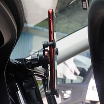 볼보 핸드폰 거치대 S90 XC60 XC40 받침대 홀더, XC60 (블랙), 1개