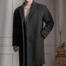 두툼한 울60% 프리미엄 트윌코트 Premium Wool Single Big Coat CY20236 BIG