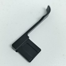 엄지 손가락 그립 메탈 슈 루믹스 GX85 용 카메라 핸드, 01 Black