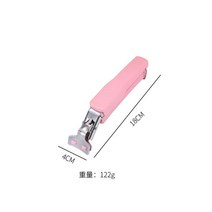 광파 오븐 레인지새로운 다기능 스테인레스 스틸 그릇 클립 휴대용 안티 드 플레이트 램프 홀더 실리콘 핸, 04 Classic pink