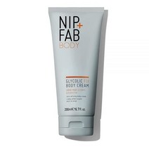NipFab 글리콜릭 픽스 바디 크림 190ml6.70액량 온스 글리콜산 시어 버터 및 글리세린이 함유된 AHA 로션 매끄럽고 촉촉한 피부 USA 미국