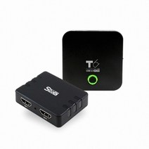 스카이디지탈 슈퍼캐스트 T6 USB 2.0 HDMI ＋SKY HDMI S122 4K 스플리터, 상세페이지 참조