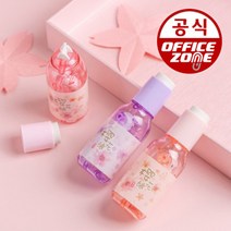 오피스존 블라썸 사쿠라 수정테이프 향수병 화이트 수정용품, 블라썸 사쿠라 수정테이프 향수