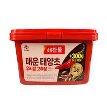 해찬들 우리쌀로만든 매운 태양초고추장, 1.8kg, 3개