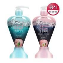 페리오 히말라야핑크솔트 펌핑치약 285g(아이스+플로럴), 1세트
