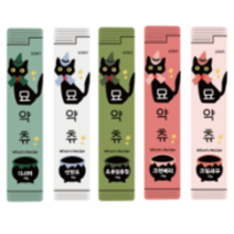 보헤리 묘약츄 짜먹는 고양이 츄르 간식 10g, 10개, 초록입홍합
