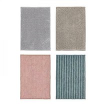 이케아 TOFTBO 토프트보 욕실매트 40x60/현관매트/주방매트/매트, 다크베이지_304.675.82