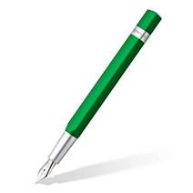 스테들러 만년필 trx 476 staedtler 펜 m촉 ef촉 f촉 케이스 포함, 초록, 중자(M)
