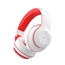 ELSECHO 블루투스 헤드폰 DR52 무선 블루투스 5.2+노이즈 캔슬링+스테레오, 화이트