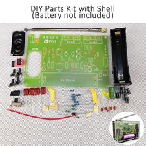 FM 라디오 DIY 키트 RDA5807 수신기 65-108MHz 주파수 변조 TDA2822 전력 증폭기 모듈 보드, 01 DIY kit with shell