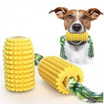 강아지 옥수수 터그놀이 치석제거 장난감