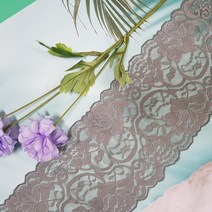 dklace 스판레이스 / DK-10-4273(14cm) 스판레이스 랏셀레이스, D/Grey
