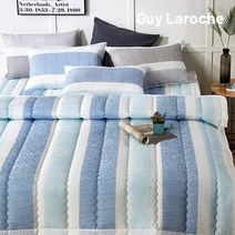 [Guy Laroche] 기라로쉬 루비아 샤카 이불 Q(퀸)+패드+베개커버 2p_4종 세트
