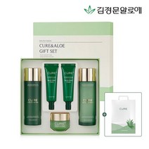 [김정문알로에] 큐어 하이드라 기초 4종 선물세트, 1세트