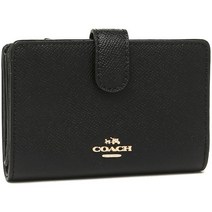 [코치] 지갑 아울렛 COACH F11484 여성 지퍼 지갑 지갑 imblk 블랙 [병행 수입품]