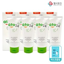 아토24 모이스처라이징 로션 토탈케어 스킨 200g, 아토24 모이스처라이징로션 4개+헬시링크 마스크 1팩