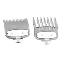 Wahl 헤어 클리퍼 가이드 빗 세트 표준 가드 트리머 스타일 부품 1.5mm + 4.5mm 연결, 하나, 투명한