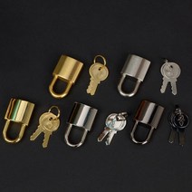 마이레더툴 가죽공예 자물쇠 ver.4 클래식한 디자인으로 가방장식 *개당가격*, 1개, 골드