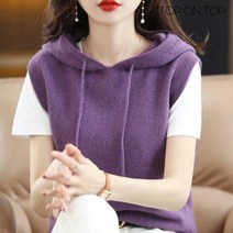 데이먼 후드니트조끼 TP23022706