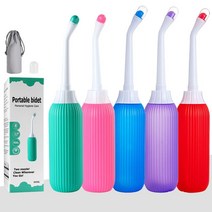 휴대용 비데 500ml 여행용 캠핑용 장거리 야외외출 레비 방수 기계식 화장실비대 물티슈 마이 okyko1108*1511751SM, 본상품선택, 1개