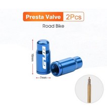 GUB-알루미늄 자전거 휠 밸브 커버 방진 MTB 로드 바이크 타이어 캡 프레스타 슈레이더 스쿠터/모토/자동차 액세서리 2 개, [03] FV-Blue