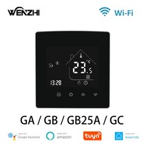 전기장판온도조절기WiFi 온도 조절기 물/전기 바닥 난방 가스 보일러 25A Smart Life Tuya Control Alexa G, 04 WZ-X5-GC