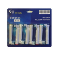Toothcare 오랄비 전동칫솔 리필호환모 8p, 3개