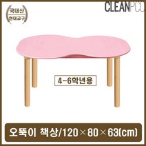 초등 유치원 책상 칼라 학습 공부 수업책상 유아교구, 노랑