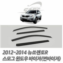 (썬바이저) 2012-2014 뉴쏘렌토R 스모그 윈도우바이저, 옵-션이_없는_상품