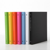 신화오피스 A4 2cm O링 친환경 에코 링바인더, 주황색
