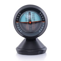 Car Inclinometer Level Tilt Gauge Indicator Gradient Balancer Tool For off-road vehicle and self-dri, 1, Black