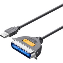 Ugreen USB2.0 to 패러럴(CN36) 컨버터 2m/U-20225/CN36 패러럴 포트 지원/구형 프린터/스캐너/복합기 연결/36핀