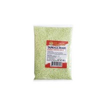 Sago Tapioca Pearl Green 사고 타피오카 펄 그린 400g, 4개