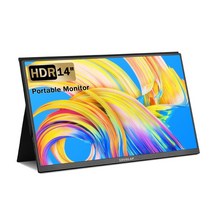 14 인치 초박형 FHD 휴대용 게임 모니터 Usb C 유형 HDMI-닌텐도 스위치 PS4 PS5 XBOX 모니터 호환, 미국