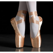 여성 심플 취미 학원 발레슈즈 토슈즈 WWC5044, 255