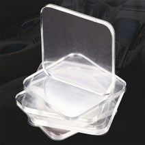 다옴하우스 PU투명 사각 양면 테이프 나노 젤 아크릴 강력 접착 테이프(10P)