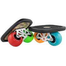 스케이트 오빗휠 드리프트 초보자 프리라인스케이트, 블랙 전륜[고속베어링]액션보드