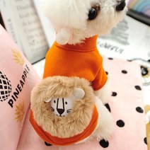 당근 사자 후드티 강아지 의류 모직 자켓 재킷 코트 패딩, C01-SS(XS)가슴 30직사각형 20적합