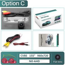 포터 차량후방카메라 Greenyi 170 ° 1080p hd ahd 차량 후면보기 카메라 현대 기아 sportage r carens borrego sorento opirus, c-동적 궤적