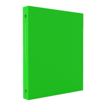 인터탑 플랜 프라임 에코 3공 O링바인더 A4 2cm/3cm /A5 2cm /B5 2cm, A4 바인더 3cm, 연두