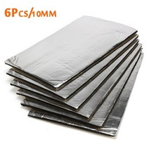 문콕방지스펀지 10pcs 30x50cm 10mm 접착 자동차 방음 폼 면화 홈 가드, 6개 50cmx30cmx10mm