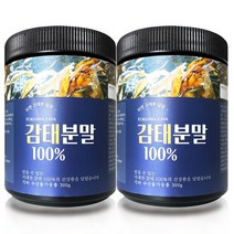 헬로우그린 국산 제주 감태 분말 가루 300g, 감태분말300g 2개